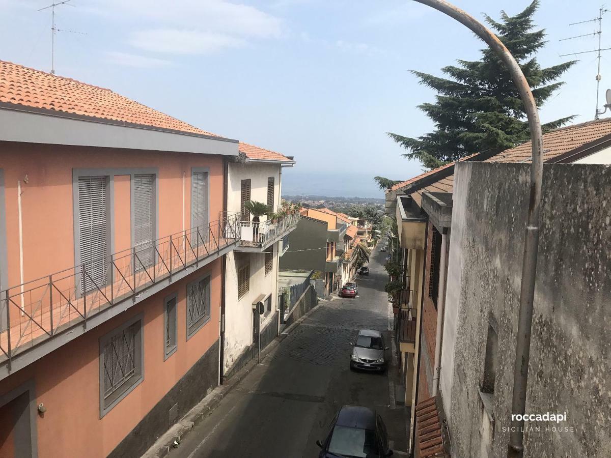 Вилла Casa Rocca D'Api Цафферана-Этнея Экстерьер фото